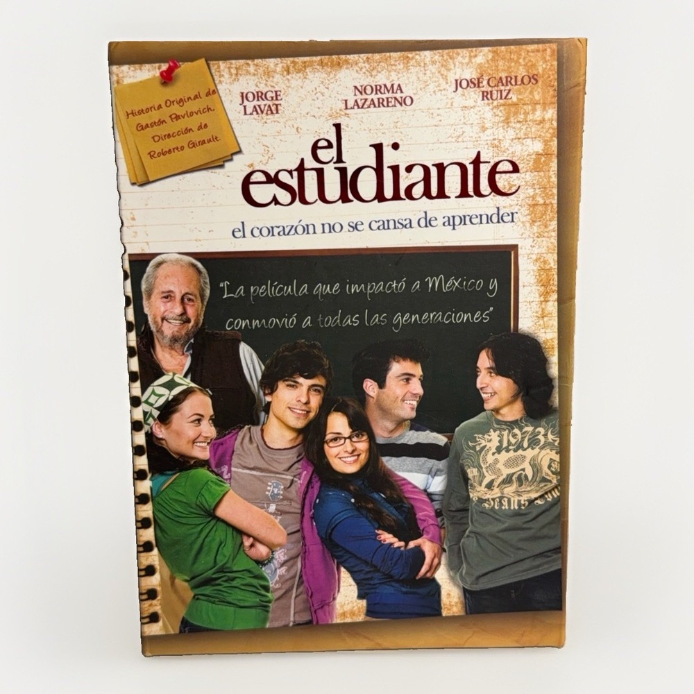 El estudiante 2009 DVD Jorge Lavat Norma Lazareno Daniel Martínez Mexican Cinema
